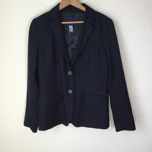 J. Crew Navy Cotton Women's Blazer